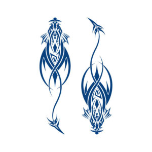 Tribal Twin Koi