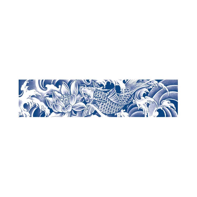 Blue Koi Lotus Band